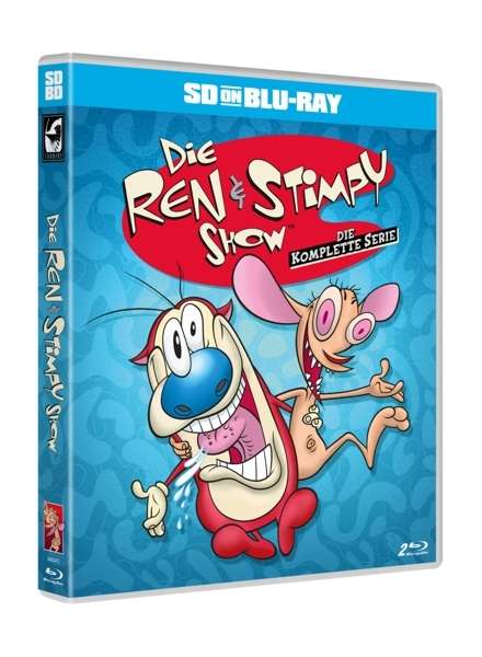 Cover for Ren &amp; Stimpy · Die Ren &amp; Stimpy Show (Komplette Serie) Sd on Brd (Blu-ray) (2015)