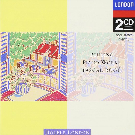 Cover for Pascal Roge · Poulenc: Piano Pieces (CD) [Japan Import edition] (1998)