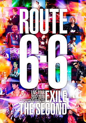 Cover for Exile the Second · Exile the Second Live Tour 2017-2018 `route 6.6` (MDVD) [Japan Import edition] (2018)