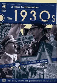A YEAR TO REMEMBER - THE 1930's - Various Artists - Film - Strike Force Entertainment - 5013929669758 - 30. maj 2011