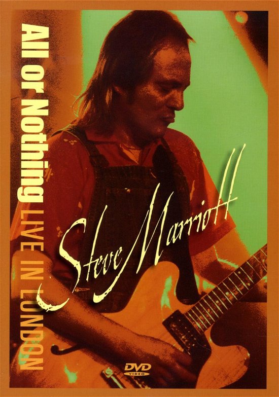 All Or Nothing Live From - Steve Marriott - Filmes - CHERRY RED RECORDS - 5013929937758 - 30 de março de 2009