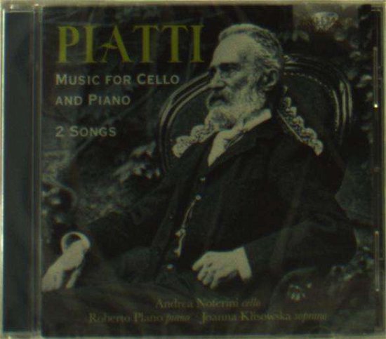 Cover for A. Piatti · Music for Cello &amp; Piano (CD) (2018)