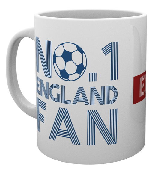 England: Number One Fan (Mug) - Gb Eye - Koopwaar - Gb Eye - 5028486357758 - 