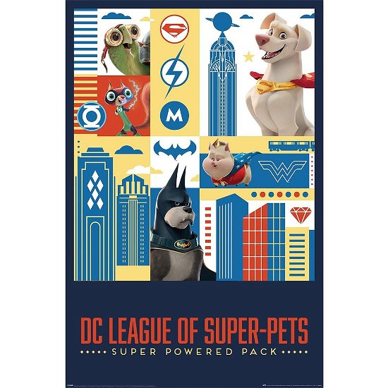 Justice League - League Of Super Pets (Poster Maxi 61X91,5 Cm) - Dc Comics: Pyramid - Merchandise - Pyramid Posters - 5050574349758 - 