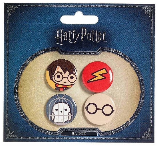 Cover for Harry Potter · Chibi Set 1 Harry / Hedwig (Anstecker) (2021)