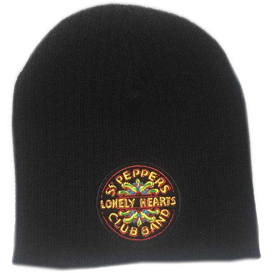 Cover for The Beatles · The Beatles Unisex Beanie Hat: Sgt. Pepper (Bekleidung) [Black - Unisex edition]