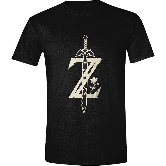 Cover for Nintendo · Nintendo Zelda Master Sword Mens T-Shirt - Black (T-shirt) [size L]