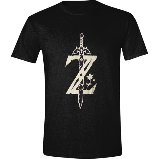 Cover for Nintendo · Nintendo Zelda Master Sword Mens T-Shirt - Black (T-shirt) [size L]