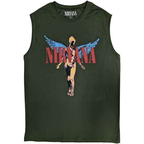 Nirvana Unisex Tank T-Shirt: Angelic - Nirvana - Fanituote -  - 5056561080758 - 