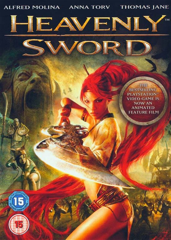 Cover for Heavenly Sword · Alfred Molina,Anna Torv,Thomas Jane (PAL,2) (DVD) (2015)