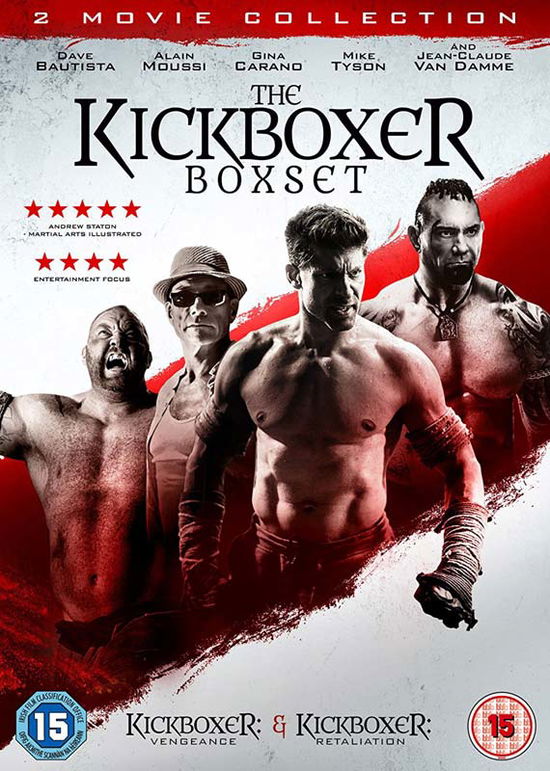 Cover for Kickboxer Boxset · Kickboxer - Vengeance / Kickboxer - Retaliation (DVD) (2018)