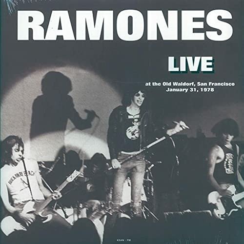 Cover for Ramones · Live At The Old Waldorf San Francisco January 31 1978 (LP) (2021)