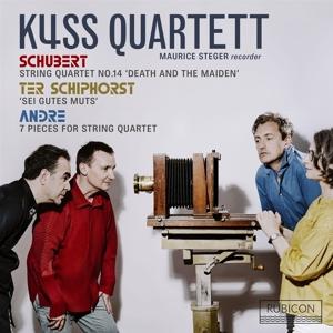 Cover for Kuss Quartett &amp; Maurice Steger · Schubert: String Quartet No.14 'Death &amp; The Maiden' (CD) (2024)