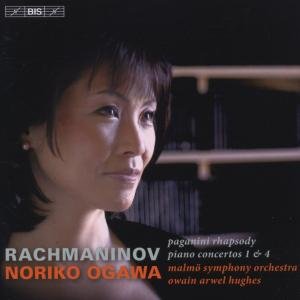 Piano Ctos Nos 1 & 4 / Paganini Rhapsody - Rachmaninov / Ogawa / Malmo Sym Orch Hughes - Musikk - Bis - 7318590009758 - 19. juni 2012