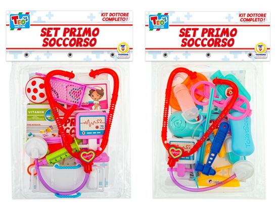 Set Primo Soccorso - Kit Dottore Completo 2 Assortimenti - Busta - Teorema: Teo'S - Gadżety -  - 8017967680758 - 