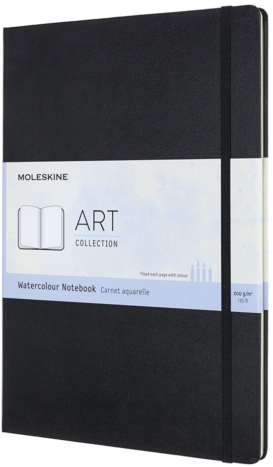 Moleskine Art A4 Watercolour Notebook: Black - - Bücher - MOLESKINE - 8058647626758 - 24. Januar 2019