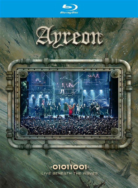 Cover for Ayreon · 01011001 - Live Beneath The Waves (Blu-ray) (2024)
