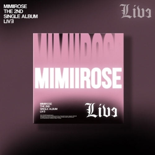 Cover for Mimiirose · Live (CD/Merch) [Photobook edition] (2023)