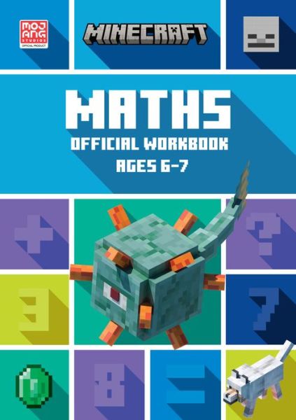 Cover for Collins KS1 · Minecraft Maths Ages 6-7: Official Workbook - Minecraft Education (Paperback Book) (2021)