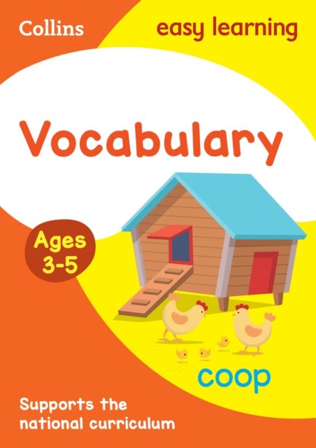 Vocabulary Activity Book Ages 3-5 - Collins Easy Learning Preschool (Paperback Book) (2022)