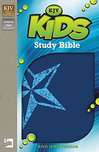 Cover for Lawrence O. Richards · KJV, Kids Study Bible, Leathersoft, Blue (Leather Book) [Lea edition] (2014)