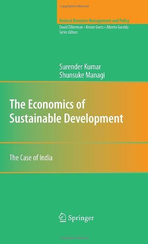 Cover for Surender Kumar · The Economics of Sustainable Development: The Case of India - Natural Resource Management and Policy (Hardcover Book) [2009 edition] (2009)