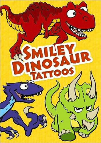 Cover for Chuck Whelon · Smiley Dinosaur Tattoos - Little Activity Books (Paperback Book) (2010)