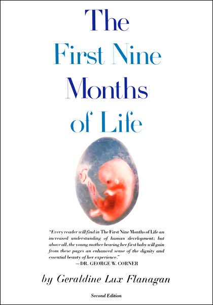 Cover for Geraldine Lux Flanagan · The First Nine Months of Life (Paperback Book) (1982)