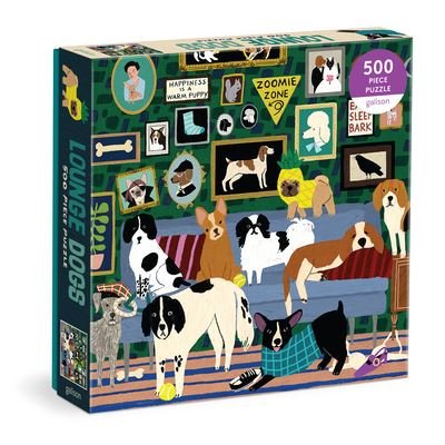 Cover for Galison · Lounge Dogs 500 Piece Puzzle (GAME) (2023)