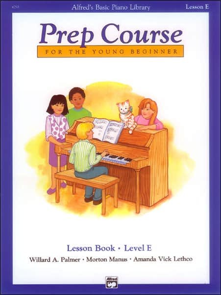 Cover for Willard A Palmer · Alfred's Basic Piano Library Prep Course Lesson E (Book) (1992)