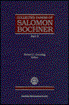 Cover for Salomon Bochner · Collected Papers of Salomon Bochner Part 2 - Collected Works (Paperback Book) (1992)