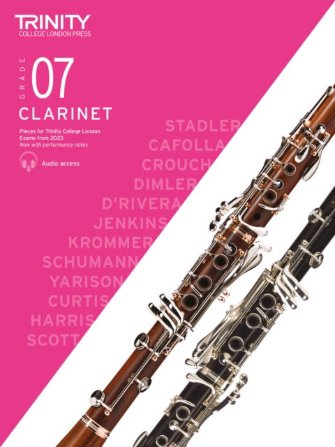 Cover for Trinity College London · Trinity College London Clarinet Exam Pieces from 2023: Grade 7 (Sheet music) (2022)