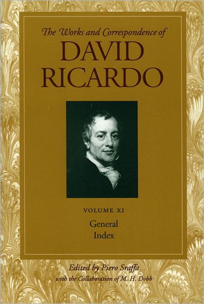 Cover for David Ricardo · Works and Correspondence of David Ricardo: General Index (General Index) (Paperback Book) (2004)