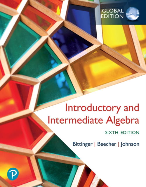 Cover for Marvin Bittinger · Introductory and Intermediate Algebra, Global Edition (Paperback Bog) (2025)