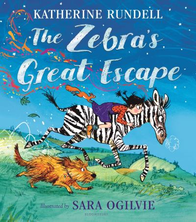 Cover for Katherine Rundell · The Zebra's Great Escape (Hardcover bog) (2022)