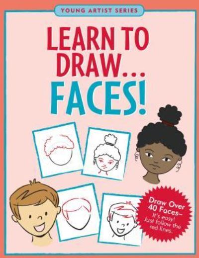 Cover for Inc Peter Pauper Press · Learn to Drawfaces (Pocketbok) (2019)