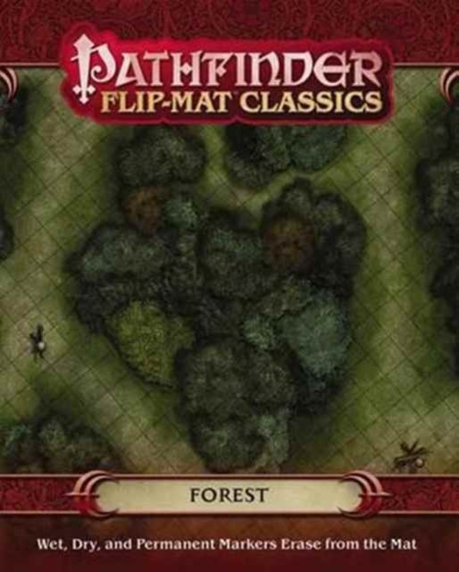 Pathfinder Flip-Mat Classics: Forest - Corey Macourek - Brætspil - Paizo Publishing, LLC - 9781601257758 - 29. september 2015