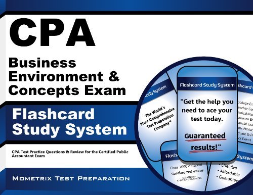 Cover for Cpa Exam Secrets Test Prep Team · Cpa Business Environment &amp; Concepts Exam Flashcard Study System: Cpa Test Practice Questions &amp; Review for the Certified Public Accountant Exam (Cards) (Taschenbuch) [Flc Crds edition] (2023)