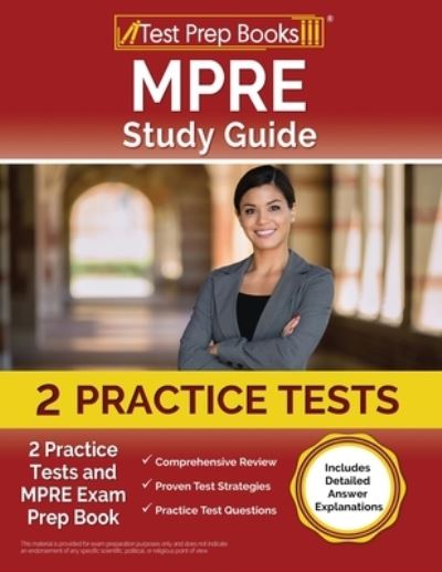 Cover for Lydia Morrison · MPRE Study Guide : 2 Practice Tests and MPRE Exam Prep Book [Includes Detailed Answer Explanations] (Paperback Bog) (2024)