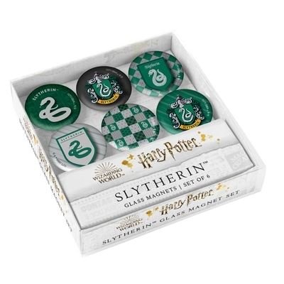 Cover for Insight Editions · Harry Potter: Slytherin Glass Magnet Set - Classic Collection (Trykksaker) (2021)