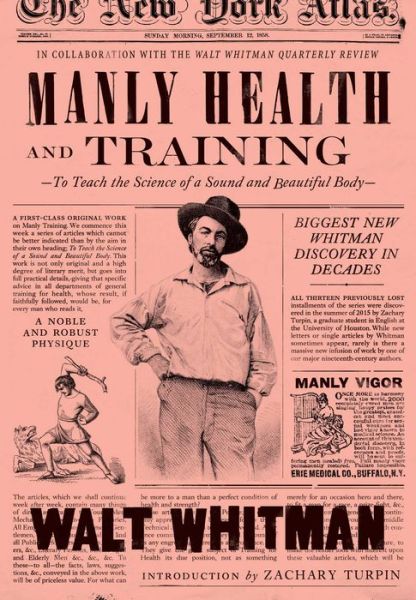 Cover for Walt Whitman · Manly Health And Training (Hardcover Book) (2017)