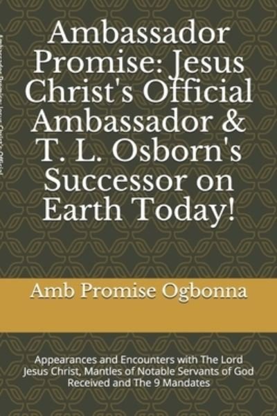 Cover for Amb Promise Ogbonna · Ambassador Promise (Paperback Book) (2019)