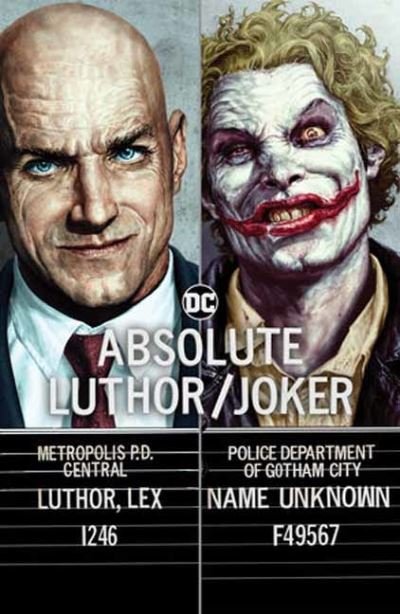 Cover for Brian Azzarello · Absolute Luthor / Joker (Inbunden Bok) (2024)