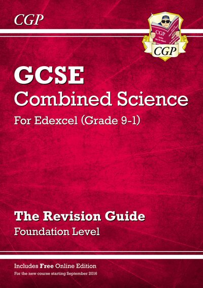 Cover for CGP Books · New GCSE Combined Science Edexcel Revision Guide - Foundation inc. Online Edition, Videos &amp; Quizzes - CGP Edexcel GCSE Combined Science (Bog) (2022)