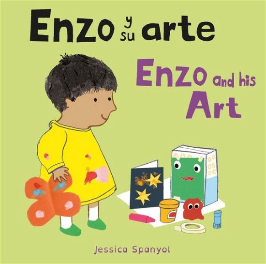 Cover for Jessica Spanyol · Enzo Y Su Arte / Enzo and His Art (Board book) (2022)