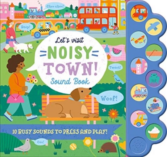 Cover for Laura Chamberlain · Let'S Visit Noisy Town! - Noisy Sound Books (N/A) (2023)