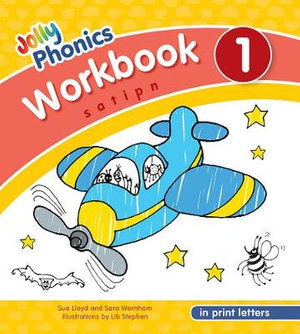 Jolly Phonics Workbook 1: In Print Letters (American English edition) - Jolly Phonics Workbooks, Set of 1-7 - Sue Lloyd - Böcker - Jolly Learning Ltd - 9781844146758 - 1 september 2020