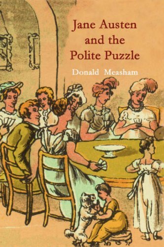 Cover for Donald Measham · Jane Austen and the Polite Puzzle (Pocketbok) (2007)