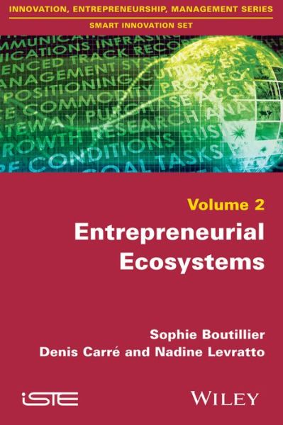 Cover for Sophie Boutillier · Entrepreneurial Ecosystems (Paperback Book) (2016)
