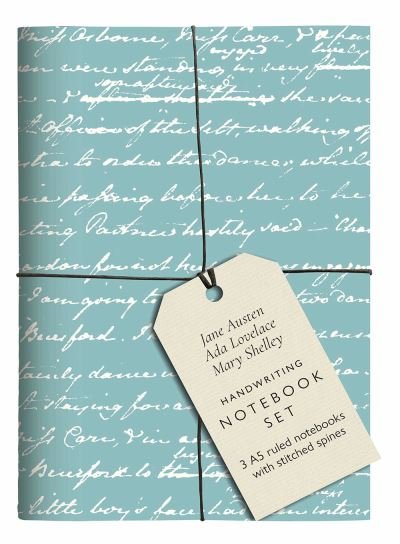 Cover for Bodleian Library · Jane Austen, Ada Lovelace, Mary Shelley Handwriting Notebook Set: 3 A5 ruled notebooks with stitched spines (Stationery) (2021)